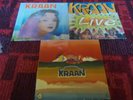 KRAAN 4 Vinyl LPs (Live, Andy Nogger, Debut) (Krautrock)