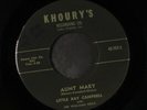 LITTLE RAY CAMPBELL: Aunt Mary / Tears For You 45 Blues & R&B