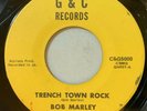 Bob Marley - Trench Town Rock / Grooving Kingston 45 G&C Roots Reggae VG