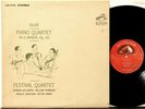 LSC 2735 SD 1s1s Fauré, Piano Quartet in G minor, op. 45, Festival Quartet