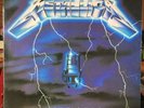 METALLICA - Ride The Lightning 1984 Megaforce Insert 1st Press ultrasonic Ex