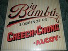 CHEECH & CHONG LP BIG BAMBU SP 77014 ODE RECORDS 1972 W/ ROLLING PAPER COMEDY