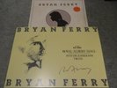 BRYAN FERRY LIVE AT THE ROYAL ALBERT HALL 1974 LP VINYL RECORD SIGNED A3 POSTER