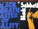 Black Sabbath Vol 4 - Gatefold & Master of Reality 2 Lp Lot