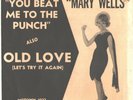 MARY WELLS--MOTOWN PICTURE SLEEVE + 45--(YOU BEAT ME TO THE PUNCH)--PS--PIC--SLV