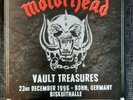 MOTÖRHEAD Vault treasures - Live 23rd December 1996 Biskuithalle - Black vinyl
