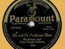 BLUES 78 : MA RAINEY & PAPA CHARLIE JACKSON ON PARAMOUNT 12718