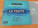 SCHUBERT / J.DUMONT violin-M.MERCIER piano-R.SALLES cello LP PATHE DTX 139 EX