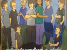 MOTION CITY SOUNDTRACK SCHATZI SPLIT VINYL BLUE SWIRL PRESSING NEW *RARE & OOP*