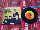 The Beatles 45 record TICKET TO RIDE, Capitol 2011 Picture sleeve