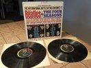 THE BEATLES VS THE FOUR SEASONS VEEJAY DXS 30 **RARE STEREO VERSION** DOUBLE LP