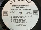 BOB DYLAN Blonde On Blonde Mono PROMO White Label Rare  Super Clean VG++
