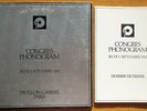 Coffret PROMO complet - Congrès Phonogram 1982 inclus J. HALLYDAY, DIRE STRAITS