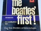 BEATLES FIRST GRABADO EN HAMBURGO 1961 VERY RARE LP MACHU PICCHU PERU SPANISH
