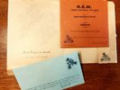 R.E.M. 1990 Holiday Fan Club 7