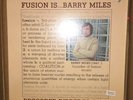 BARRY MILES - Fusion Is... — Sealed Direct To Disc Audiophile Pressing
