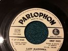 THE BEATLES PARLOPHON PROMO O.D.J.B LADY MADONNA vs THE INNER LIGHT 7-3-68 QMSP