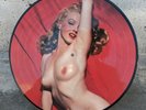 Naked Nude Marilyn Monroe PICTURE DISC DISK rare vinyl record 1984