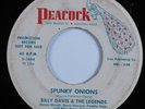 Instr R&B Rockabilly Tittyshaker 45 BILLY DAVIS Spunky Onions PEACOCK promo HEAR