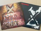 punk rock X Wild Gift LP 33 M + Los Angeles LP 33 omaggio free vinyl with defect