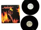 Raven Live At The Inferno Record Lp Vinyl 1984 Megaforce Records NWOBHM VG+