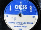 HOWLIN WOLF-SMOKE STACK LIGHTING ON CHESS BLUES 78RPM-VG+