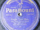 TRIXIE SMITH-FREIGHT TRAIN BLUES ON PARAMOUNT BLUES 78RPM