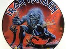 IRON MAIDEN VINYL LP - A REAL LIVE ONE - PICTURE DISC