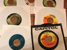 7 BEATLES Capitol And Apple Labels 45 RPM Records