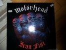 Motorhead:Iron Fist LP EX/EX+