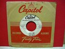 Gene Vincent PROMO 45 I Got A Baby 1958 Capitol White Label Rockabilly VG+