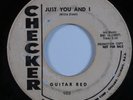 R&B Rocker 45 GUITAR RED Just You And I CHECKER promo HEAR