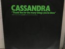 Cassandra/Johnny Clarke Thank You For The Many Things You’ve Done/Babylon 12” UK