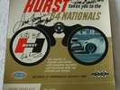 HURST-SIGNED-DON GARLITS-LINDA VAUGHN-MOONEYES-HOT ROD RECORD-DRAG RACE RECORD
