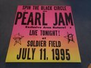 Pearl jam Rare Live at Soldier field 1995 spin the black circle vinyl 2x Lp