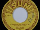 Rockabilly 45 JERRY MCGILL I Wanna Make Sweet Love SUN VG+ HEAR
