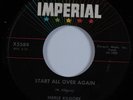 Rockabilly Popcorn 45 MERLE KILGORE Start All Over Again IMPERIAL HEAR