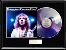 PETER FRAMPTON COMES ALIVE WHITE GOLD SILVER PLATINUM TONE RECORD ALBUM RARE