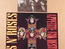 GUNS N' ROSES APPETITE FOR DESTRUCTION LP SAMPLER FLEXI 2-SIDED '87 PROMO POSTER