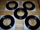 FIVE KISS 45s SHOCK ME I WAS MADE FOR LOVIN' YOU SHANDI WORLD WITHOUT HEROES EX