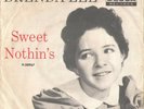 BRENDA LEE--RAREST PICTURE SLEEVE + 45--(SWEET NOTHIN'S)--PS--PIC--SLV
