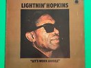 LIGHTNIN' HOPKINS-LET'S WORK AWHILE-RARE ORIGINAL 1st UK PRESS LP 1971-BLUES
