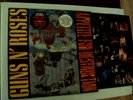 GUNS N' ROSES - APPETITE FOR DESTRUCTION LP BANNED ROBOT SLEEVE Stickers SUPERB