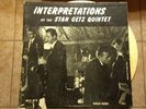 Stan Getz Quintet - Interpretations LP - Norgran - MG N-1000 Mono DG NM