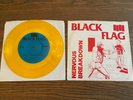 BLACK FLAG Nervous Breakdown Repress Yellow Vinyl 1988 7