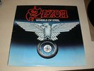 SAXON WHEELS OF STEEL ORIGINAL ALBUM LP- PROMO COPY- PLAYED ONCE- NM+ COND CPIX