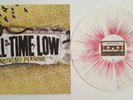 All Time Low - Nothing Personal White w/Red Splatter Color Vinyl LP Rare