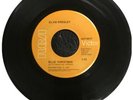 Elvis Presley Blue Christmas/Santa Claus Is Back In Town. 45 Orange Vinyl Record