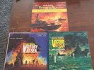 Victory at Sea Vinyl LP Set Volume 1, 2 & 3  Composed by Richard Rogers EX/VG