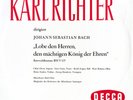 BACH Cantata B.137 KARL RICHTER Munich OO OWEN LUTZE ENGEN DECCA LW-50057 10